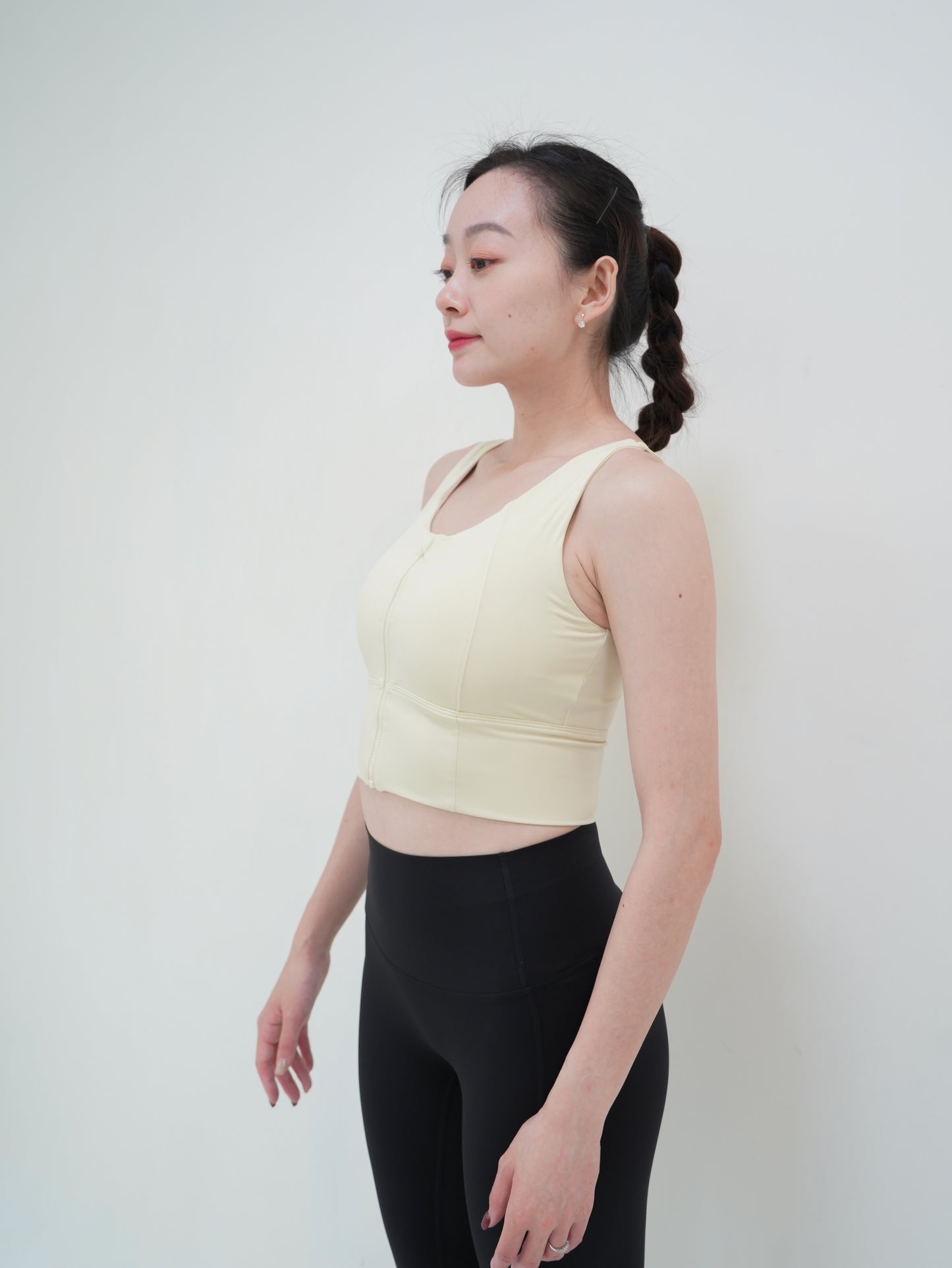 預購 / 重訓推薦-前拉鍊0副乳Bra Tops