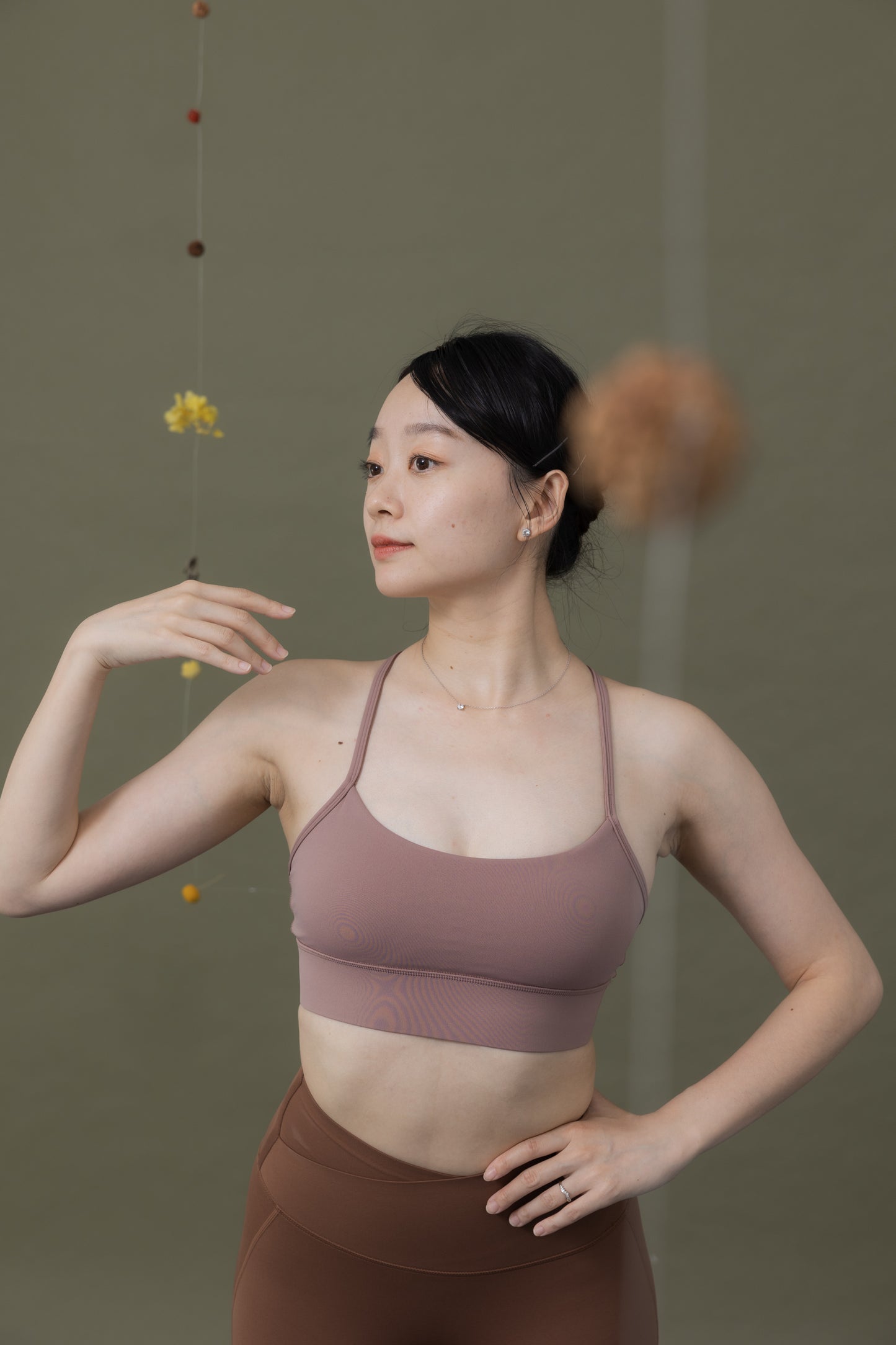 楓影初紅Bra Top