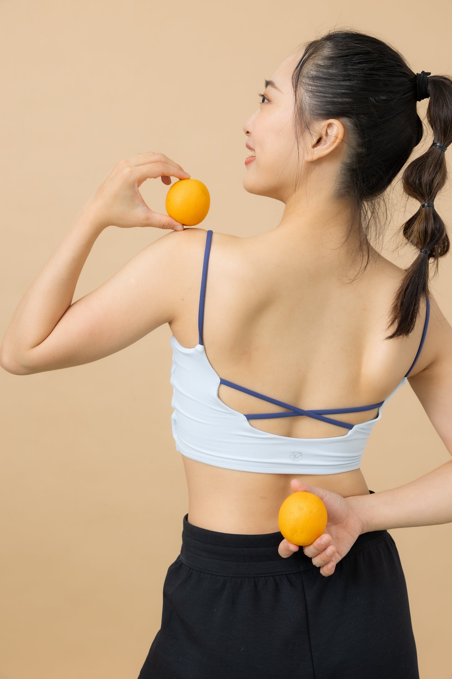 雙子輕語_撞色Bra Top