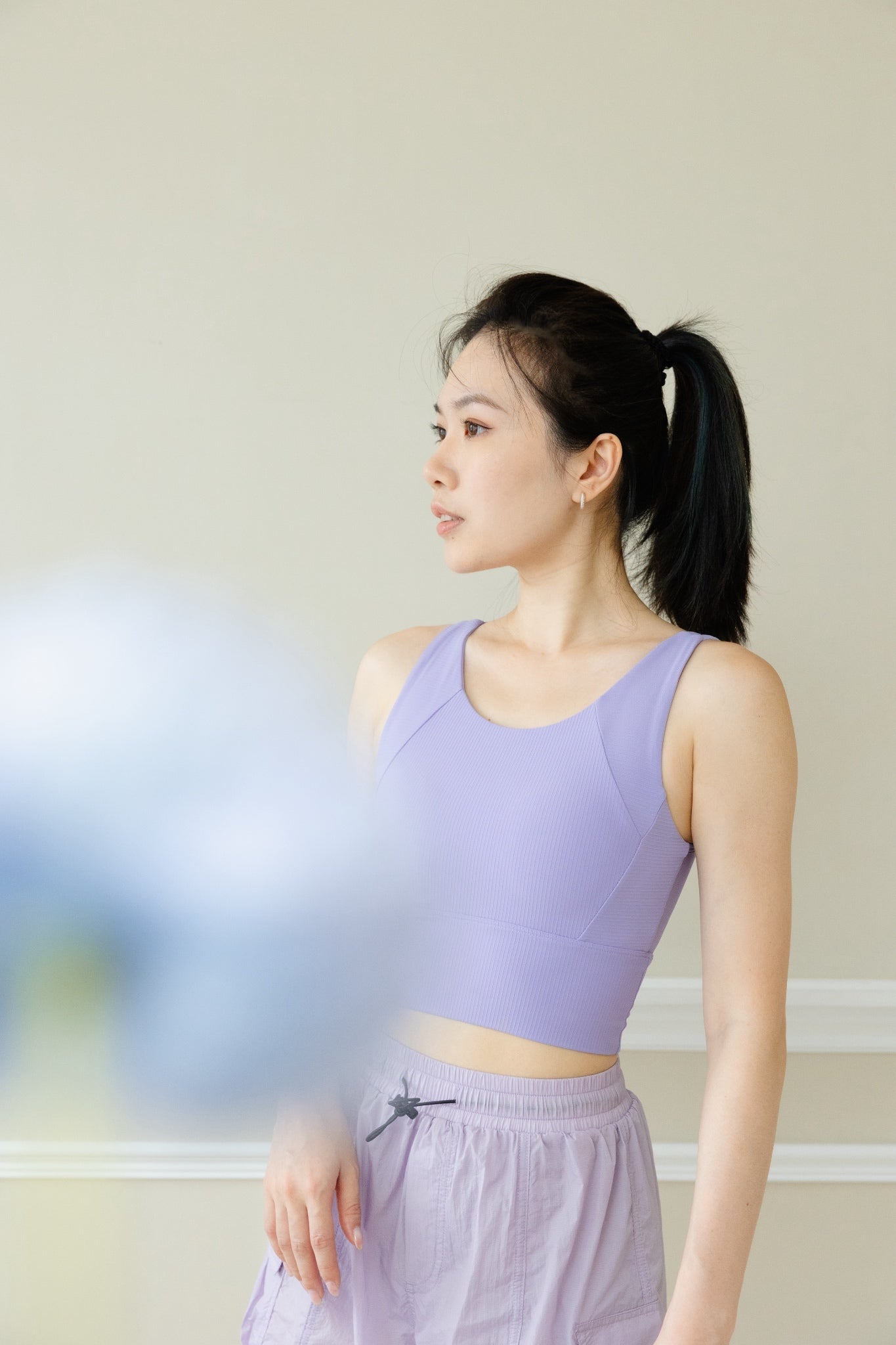 預購/高強度法式羅紋Bra Tops