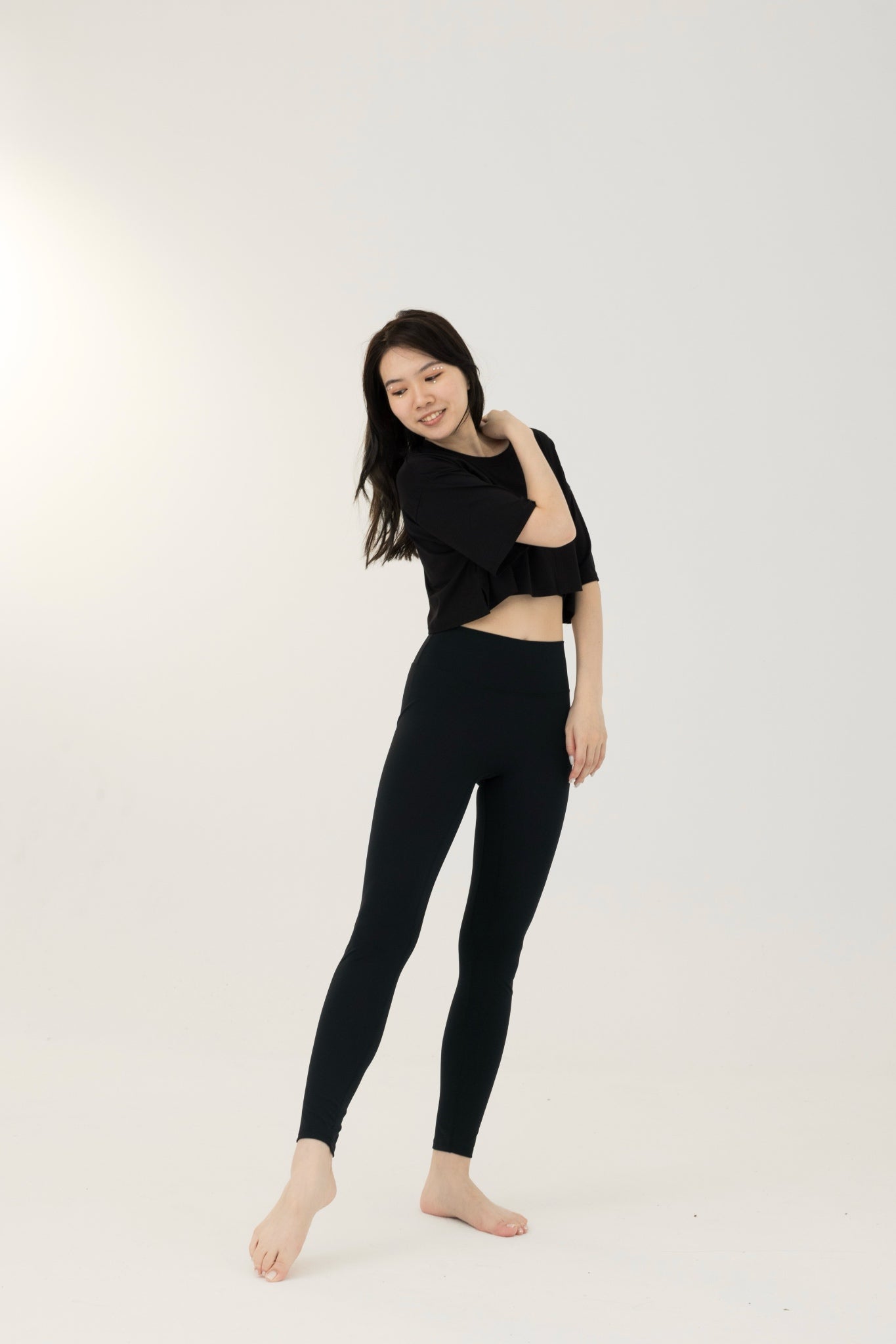 無限旅途Leggings_後抓皺款