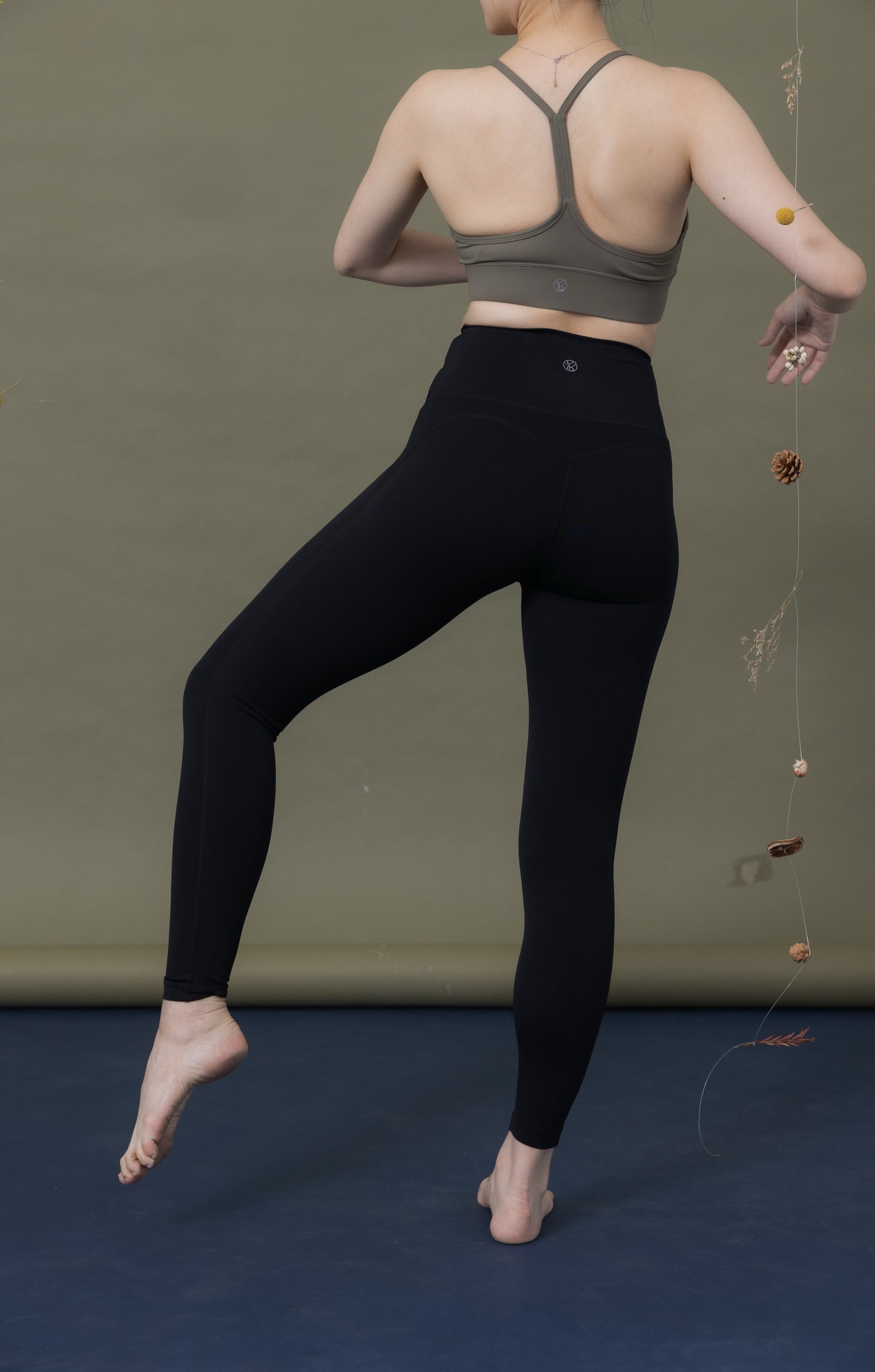 月白霜晨Leggings