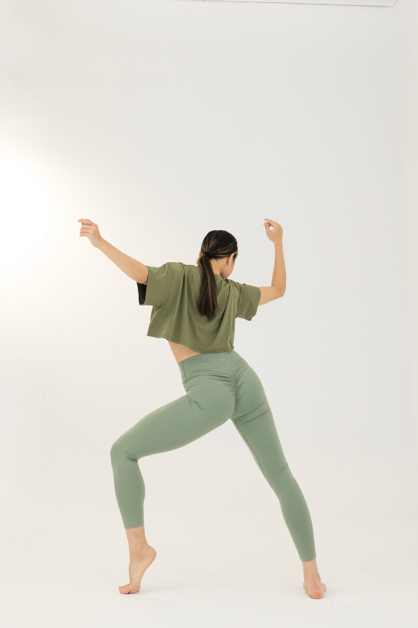 無限旅途Leggings_後抓皺款