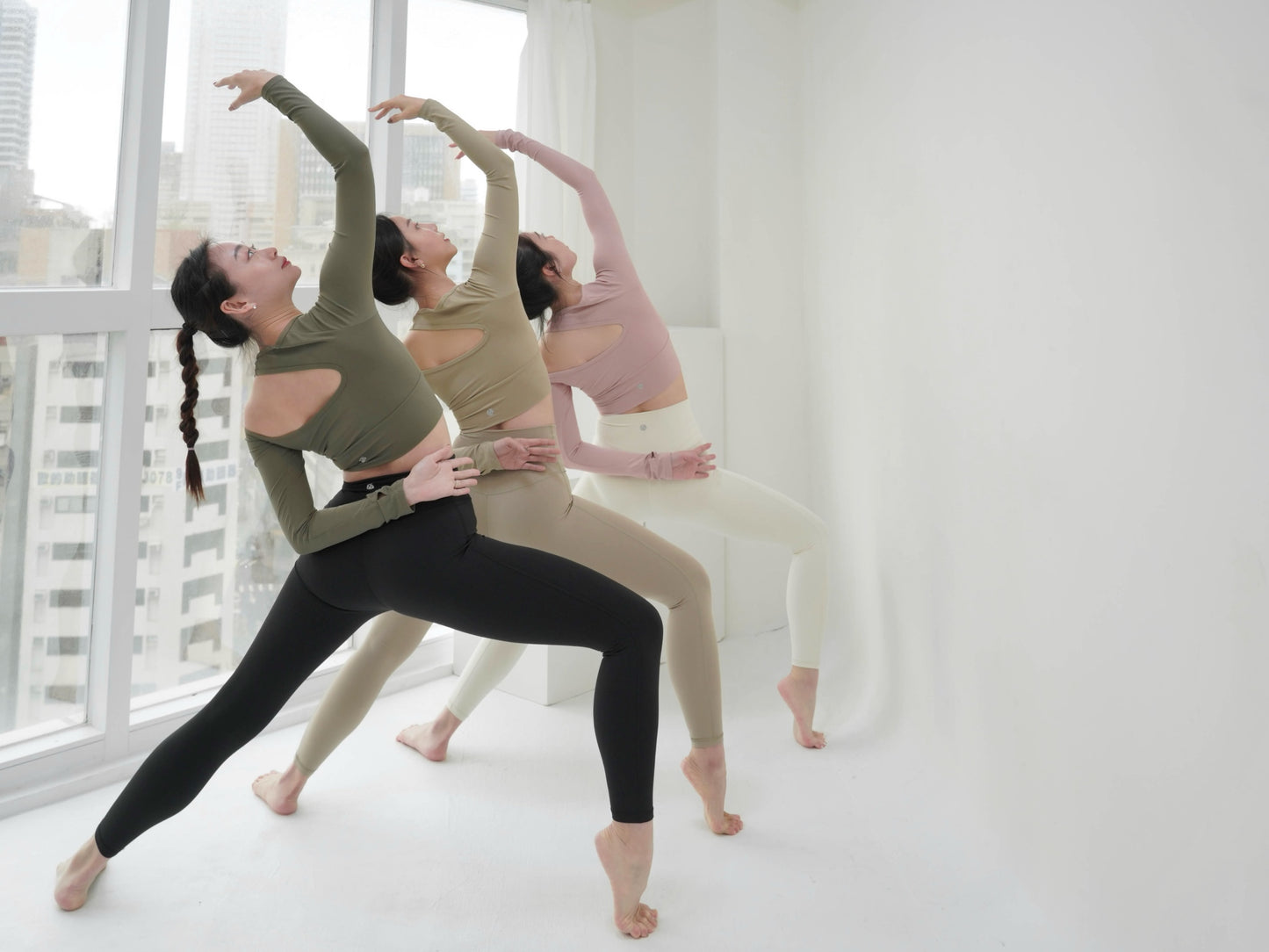 部分現貨 / BaFai裸感飄飄9分Leggings