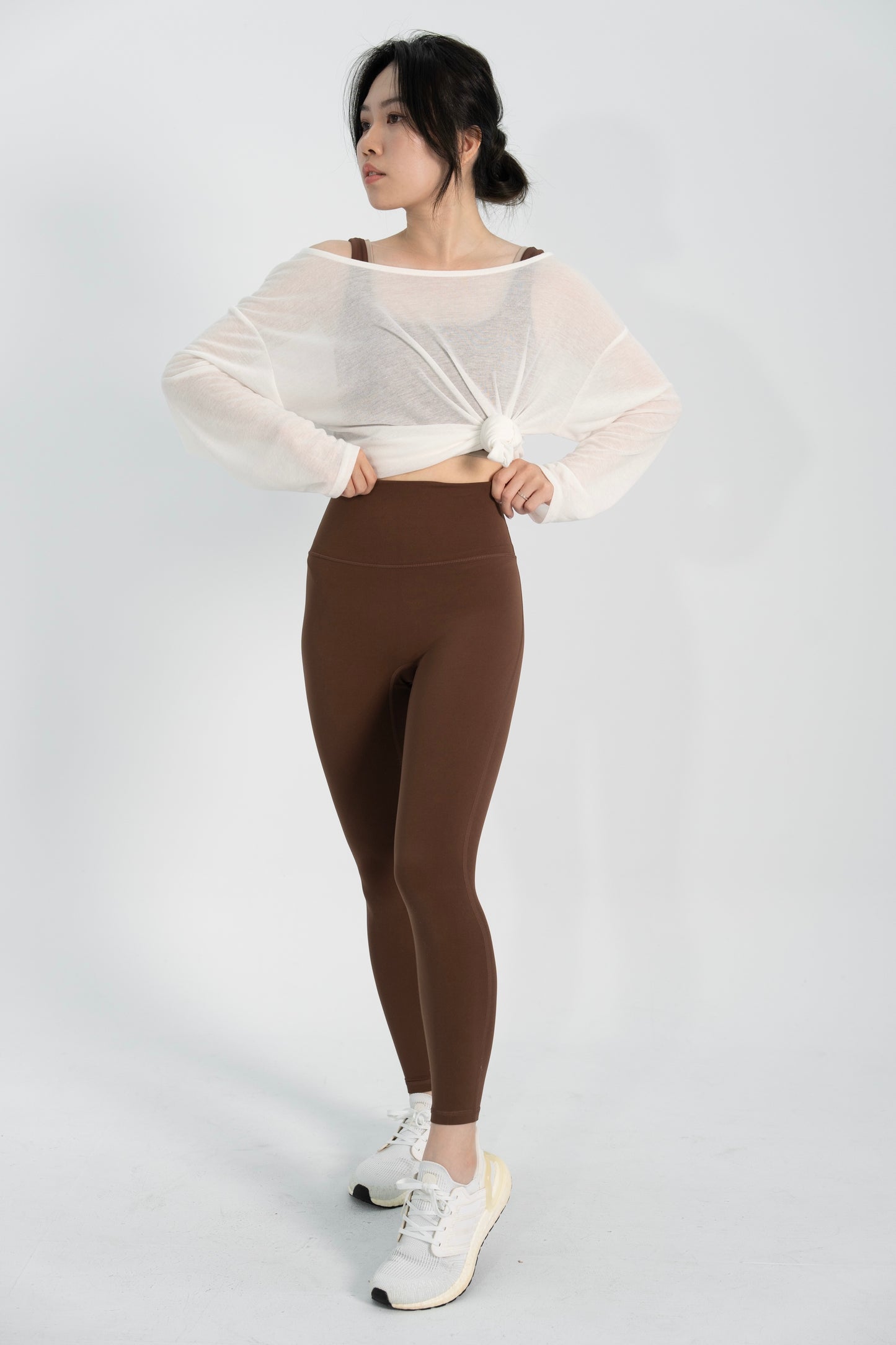 部分現貨 / BaFai裸感飄飄9分Leggings