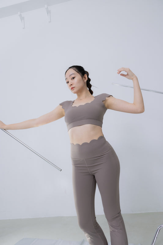 光譜律動Bra Top_雙肩花朵款