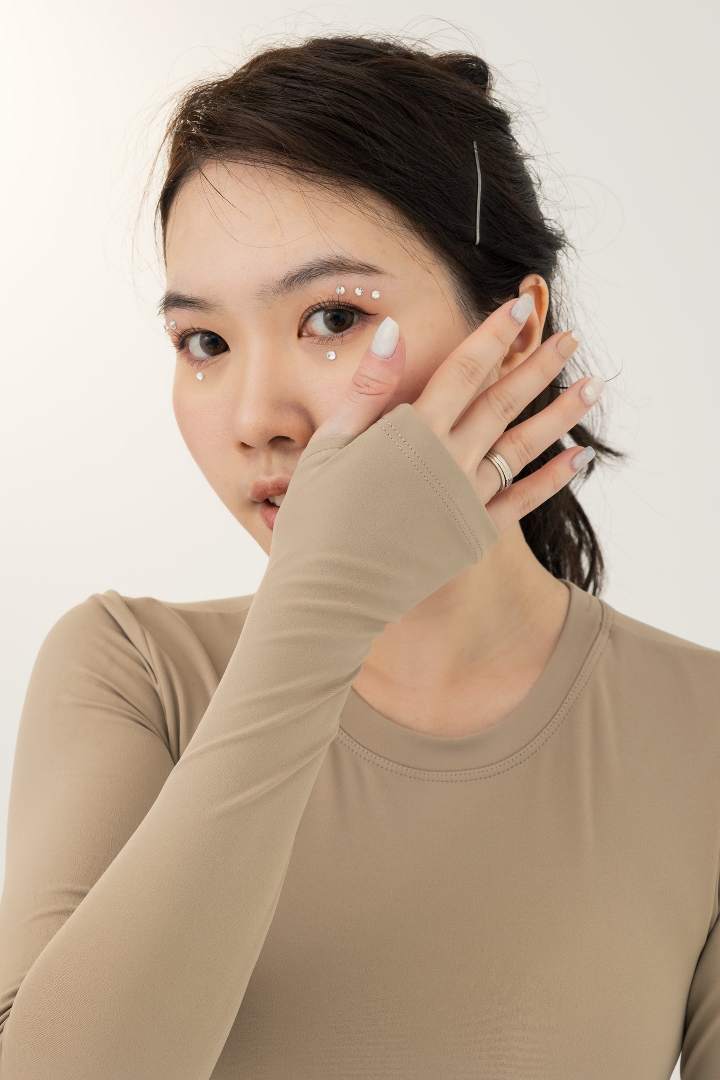 曙光之翼Bra Top_長袖露背