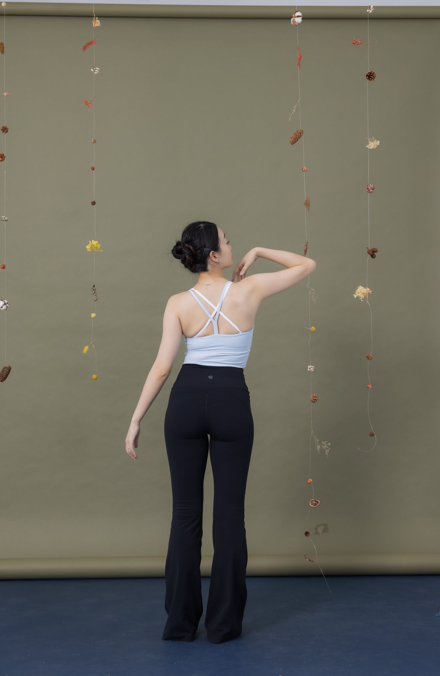 霧光沐野撞色Bra Top