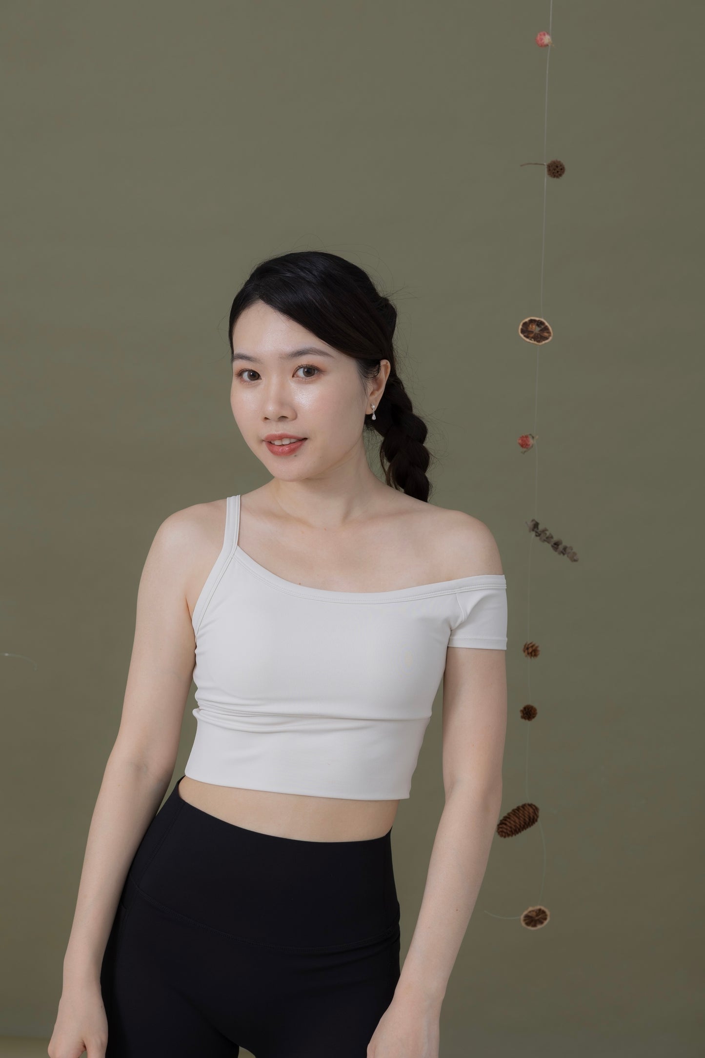 奶霧午後_不規則Bra Top