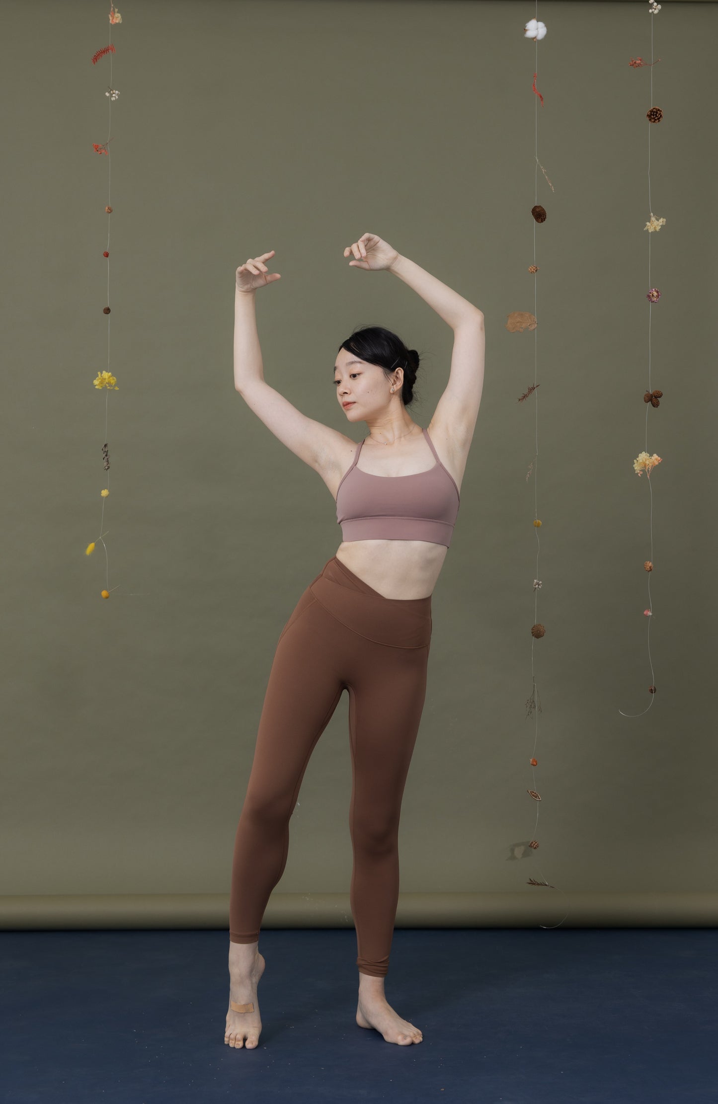 月白霜晨Leggings