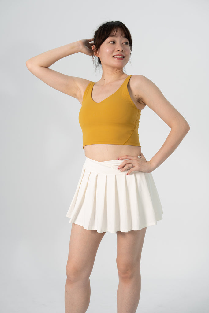 In Stock/Micro V Opening Belly Covering Bra Tops