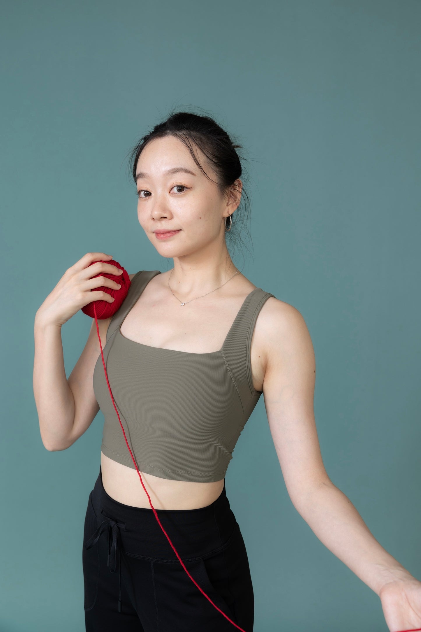 預購/晨霧溫肩__ 美背一體式Bra Top