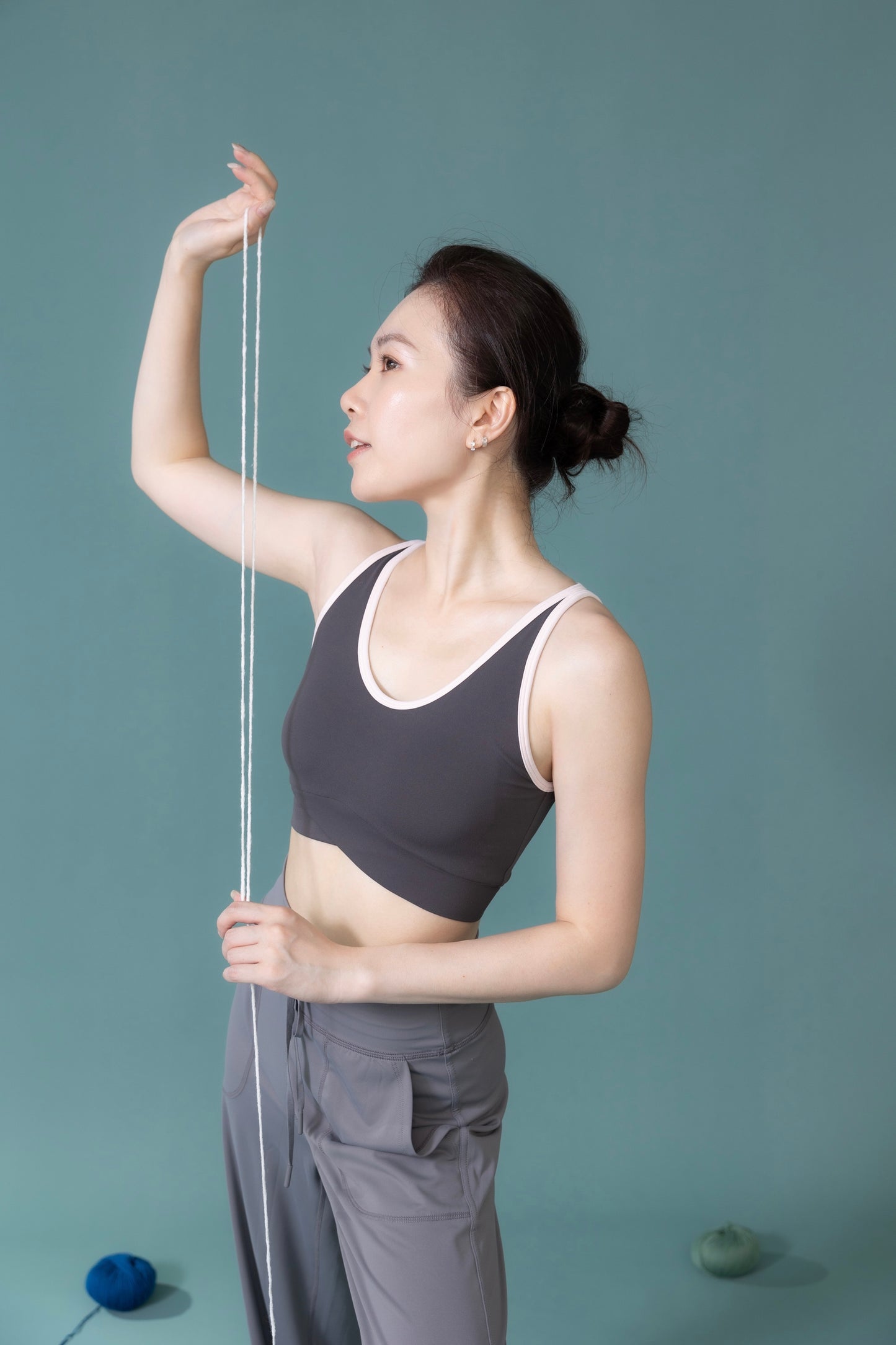 霧藍暖息_Bra Top