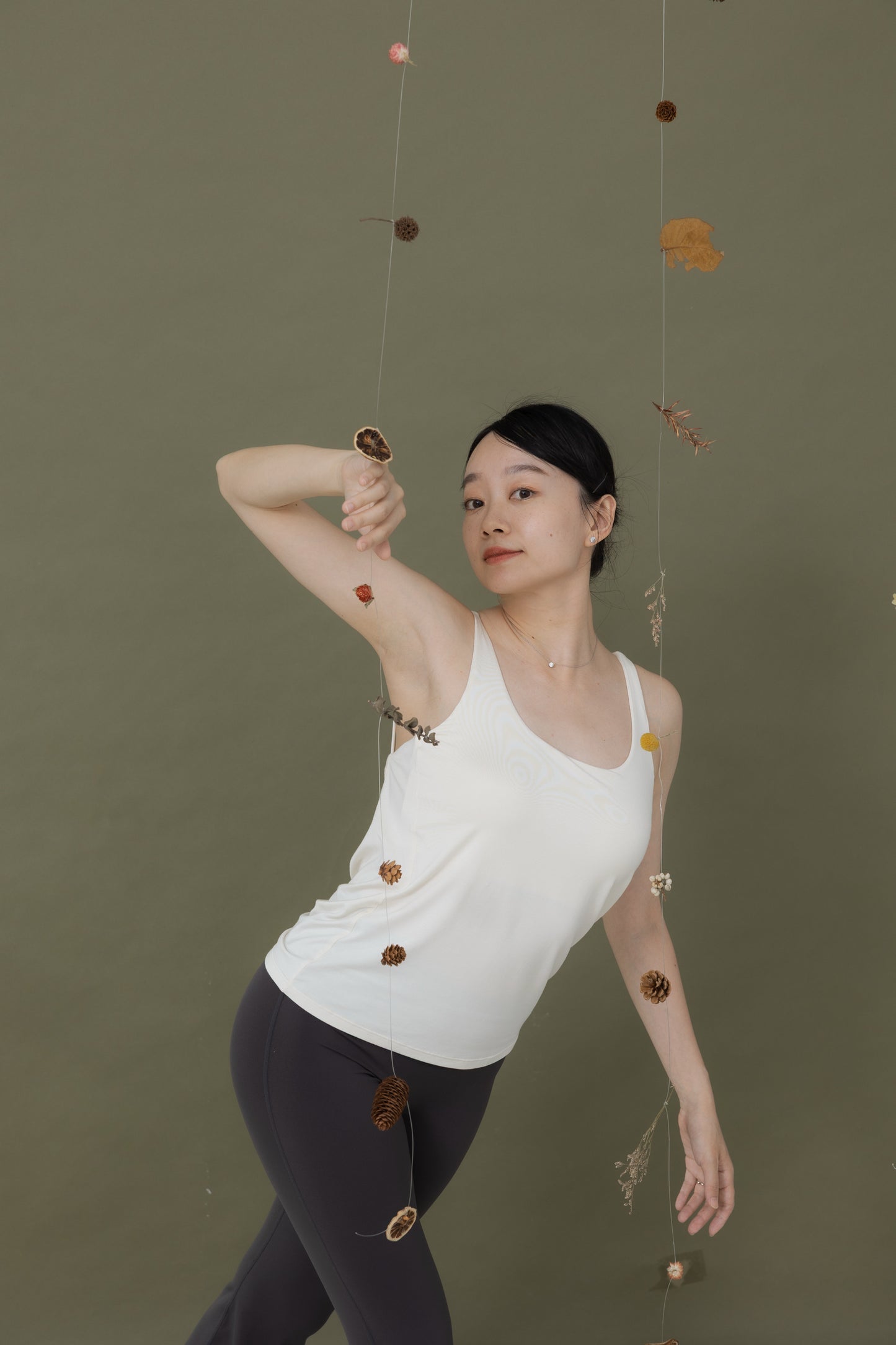 落葉層層＿休閒罩衫Bra Top