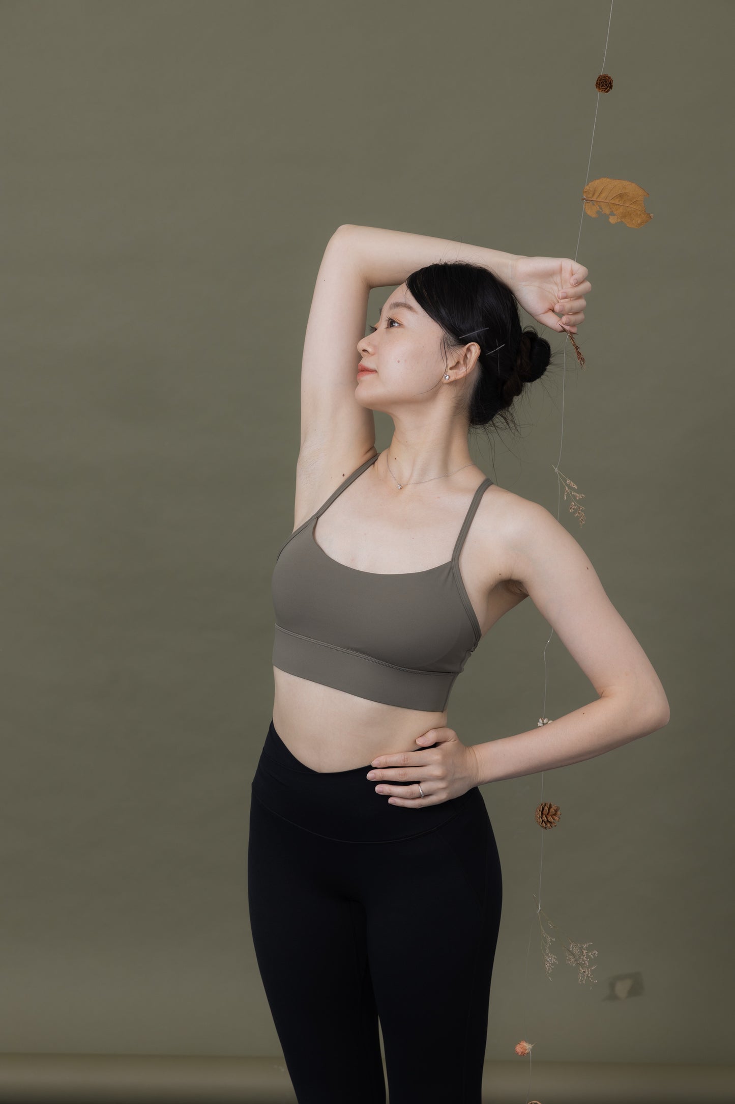 楓影初紅Bra Top