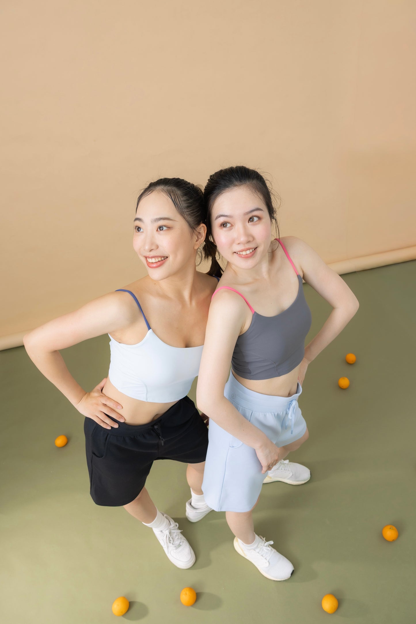 雙子輕語＿撞色Bra Top