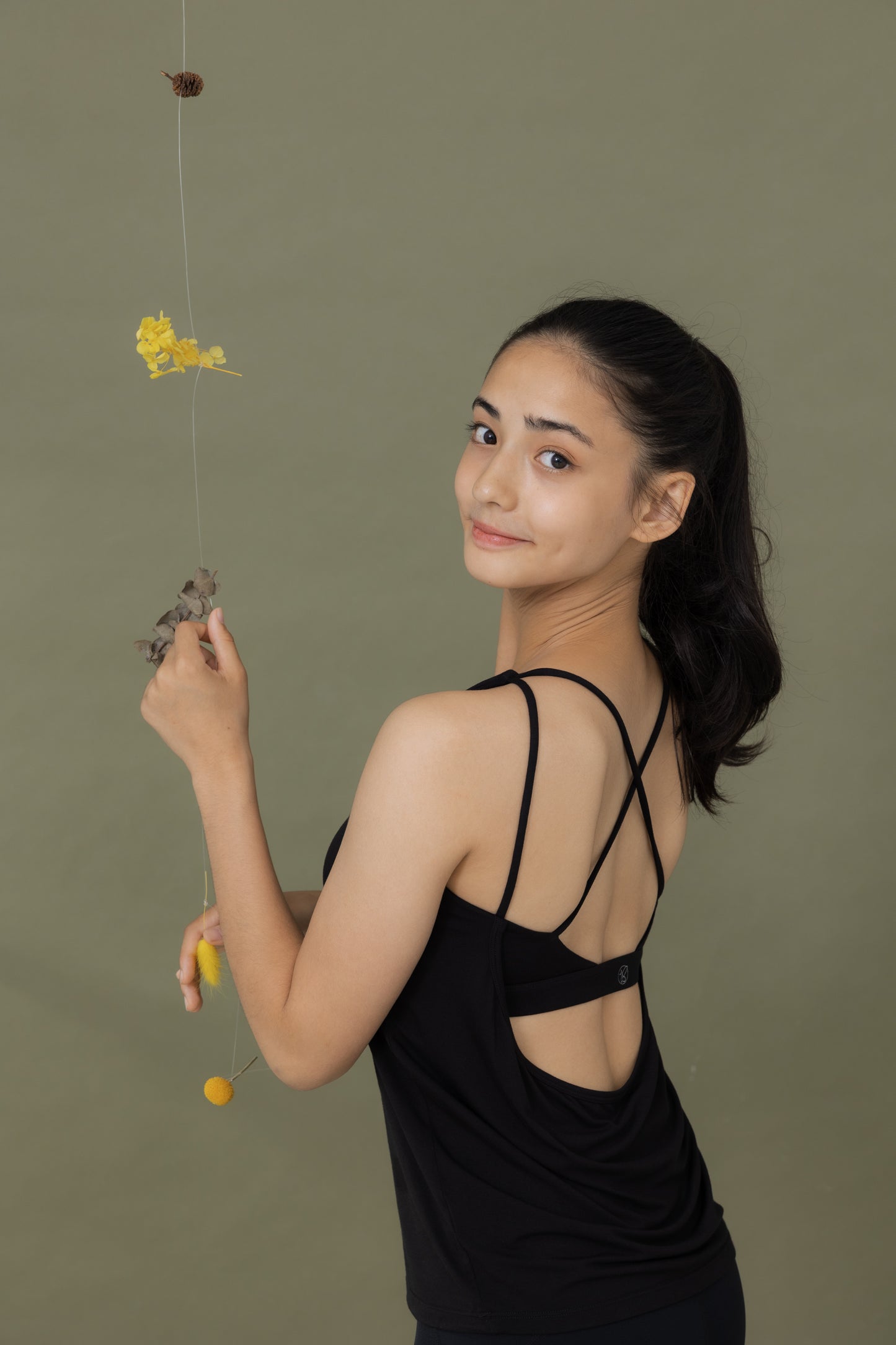 落葉層層＿休閒罩衫Bra Top