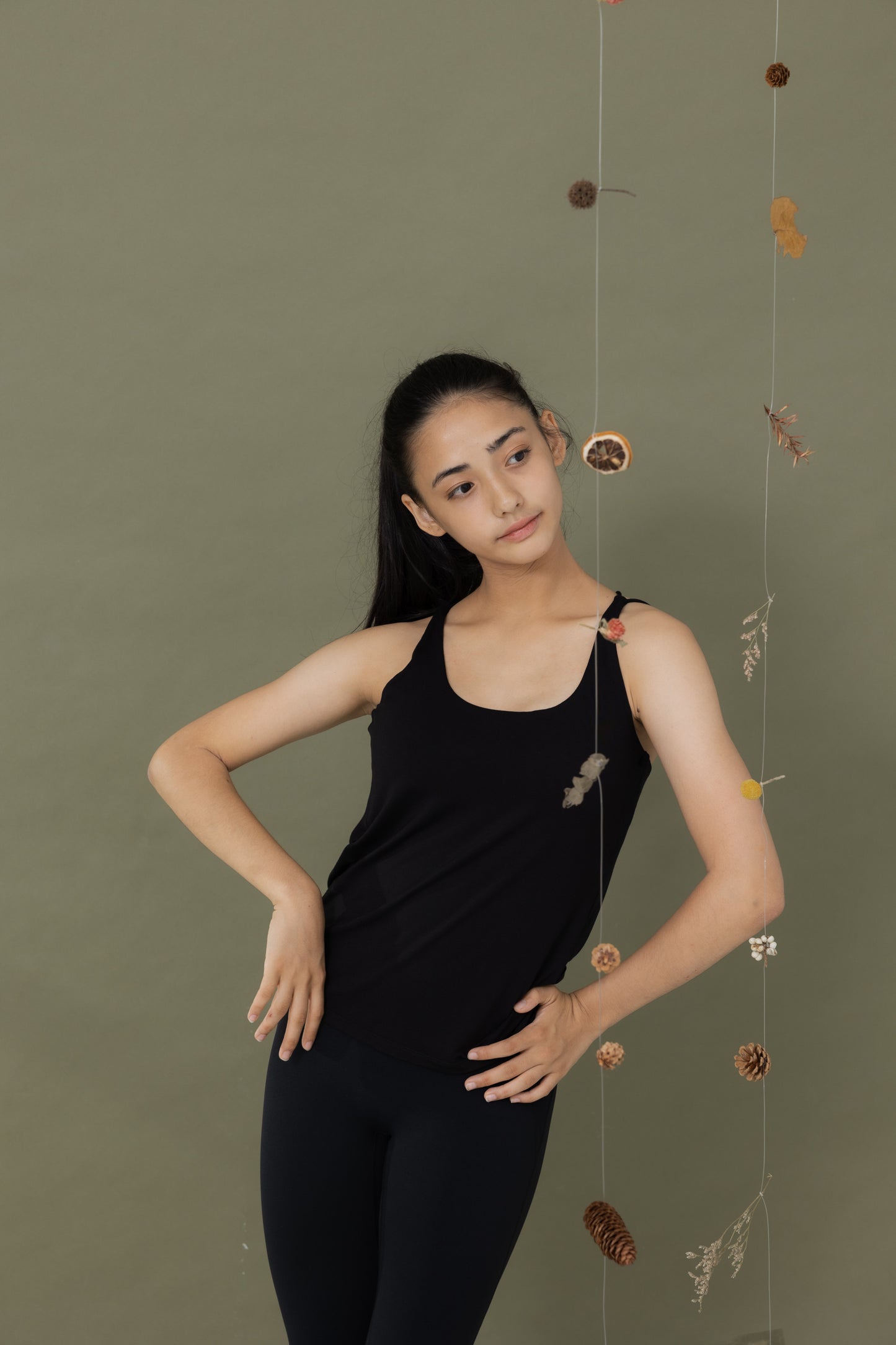 落葉層層＿休閒罩衫Bra Top