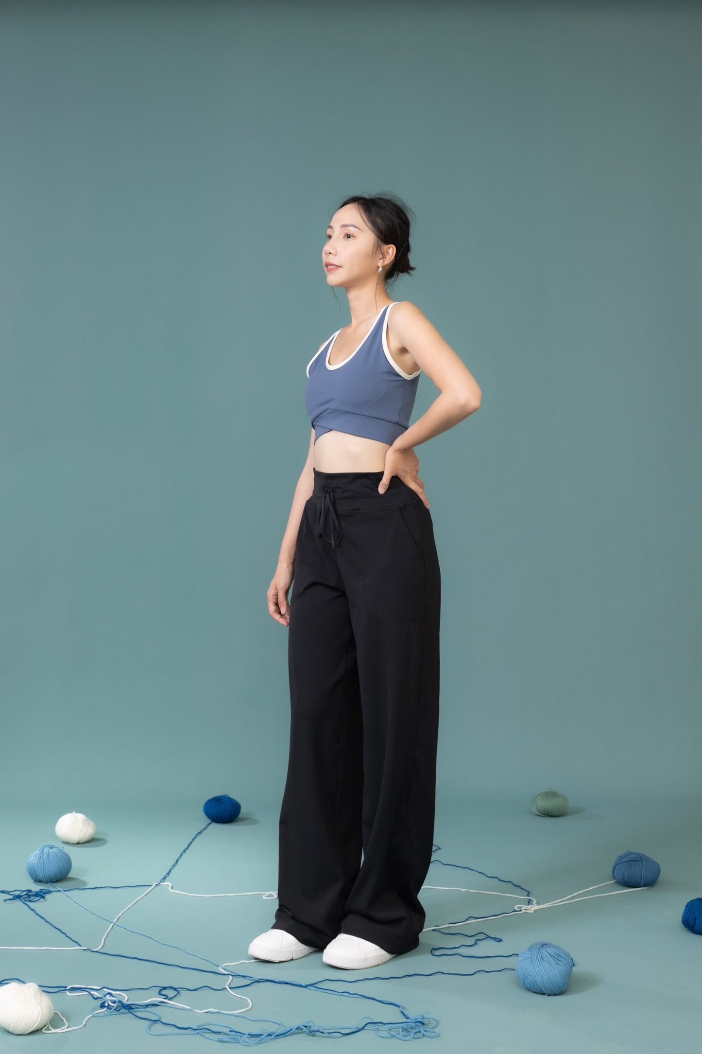 霧藍暖息_Bra Top