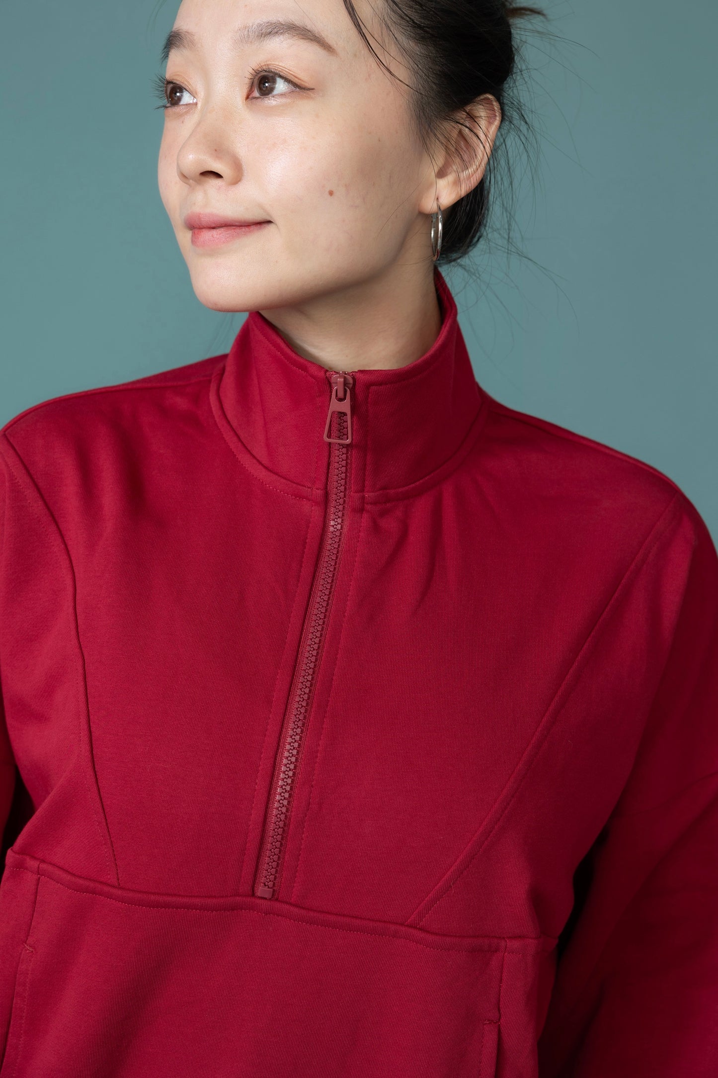 預購/栗風和煦__秋冬休閒衛衣拉鍊防風