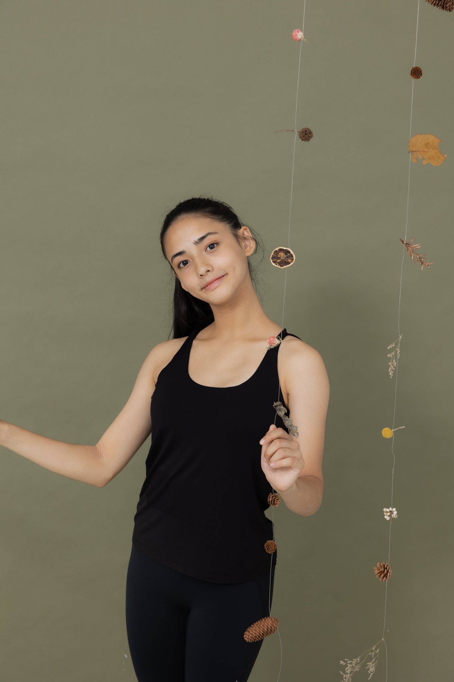 落葉層層＿休閒罩衫Bra Top