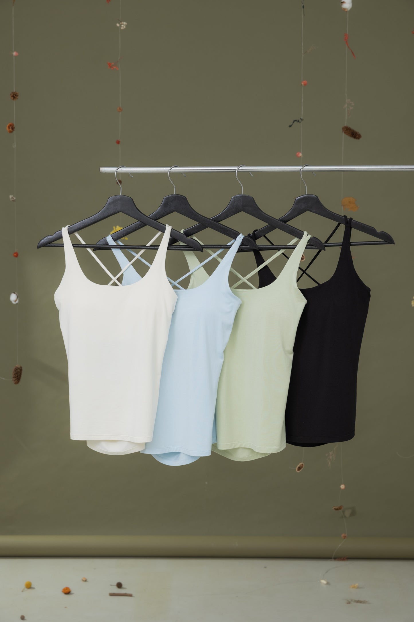 落葉層層＿休閒罩衫Bra Top