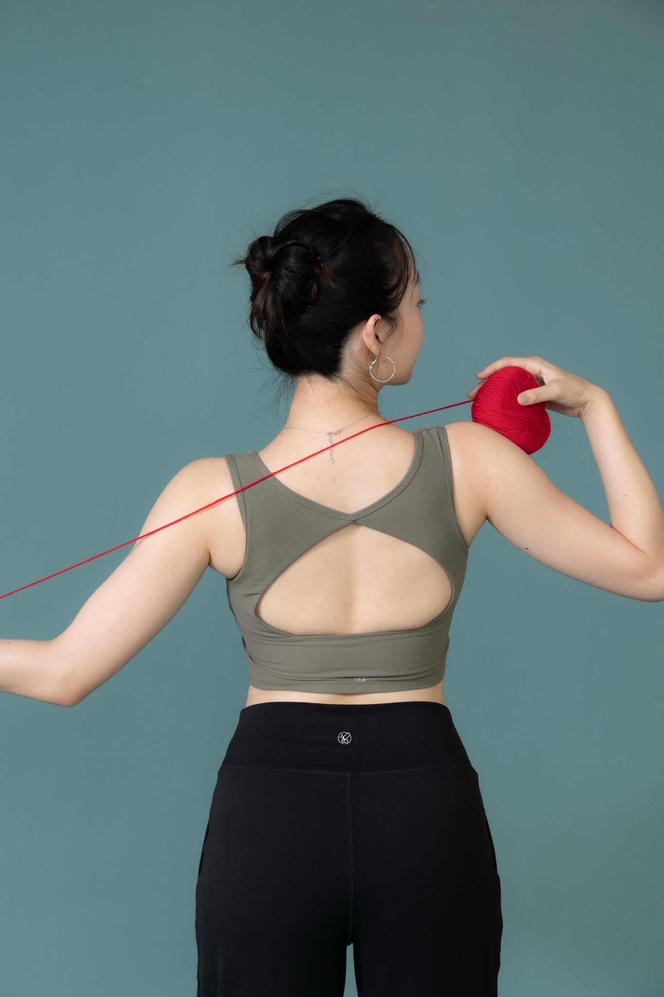 預購/晨霧溫肩__ 美背一體式Bra Top