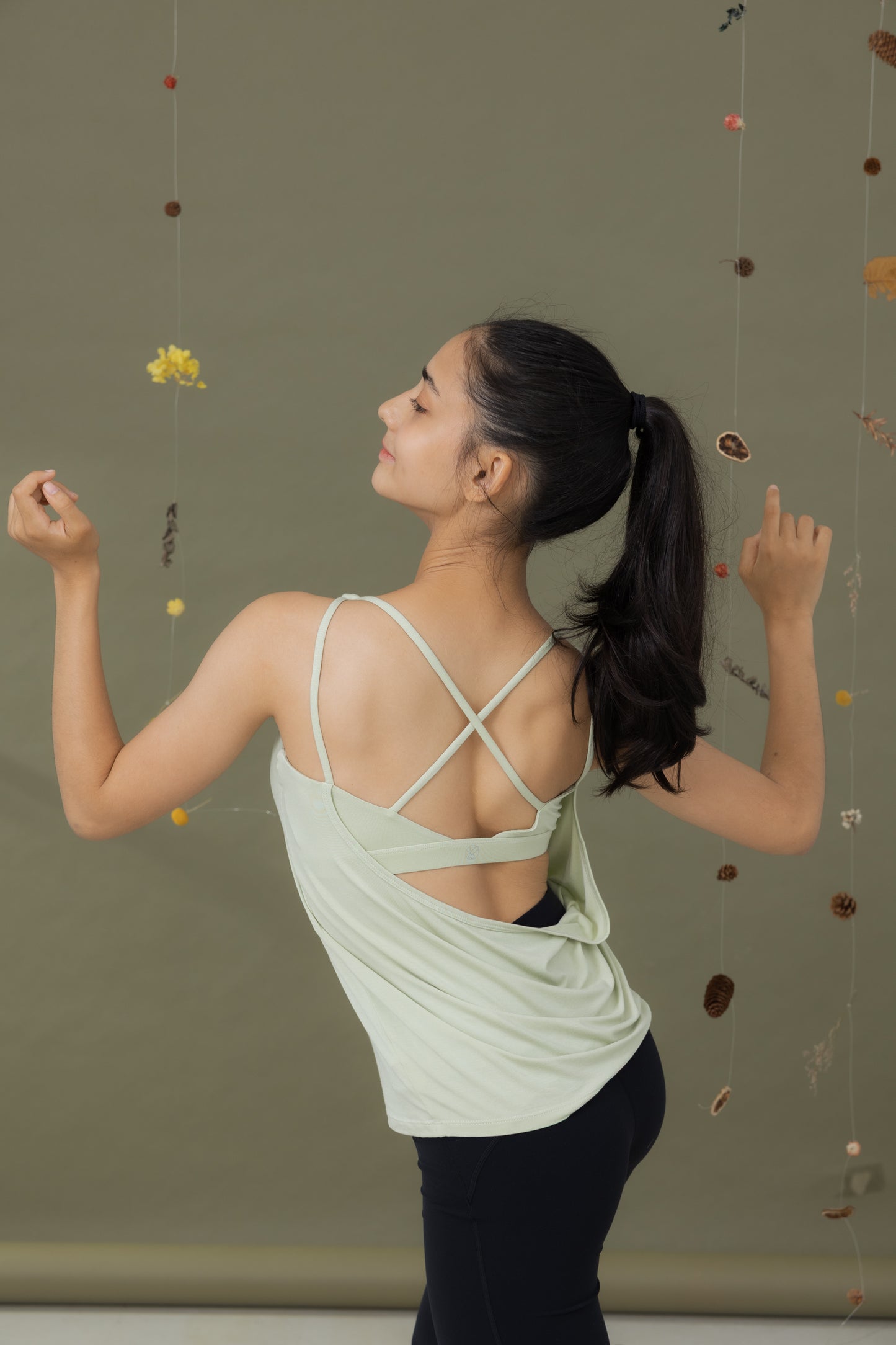 落葉層層＿休閒罩衫Bra Top