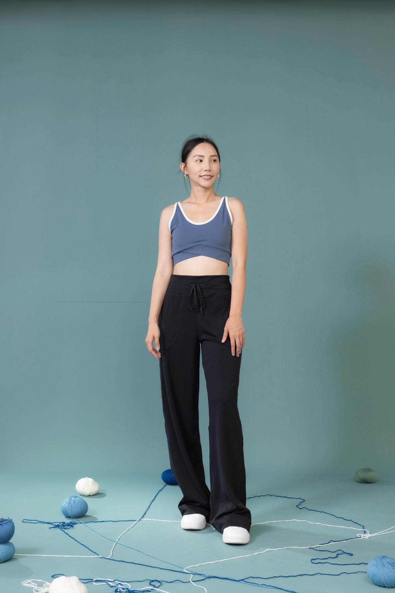 霧藍暖息_Bra Top