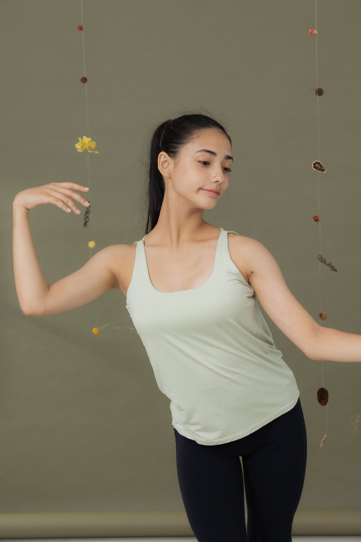 落葉層層＿休閒罩衫Bra Top