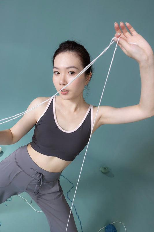 霧藍暖息_Bra Top