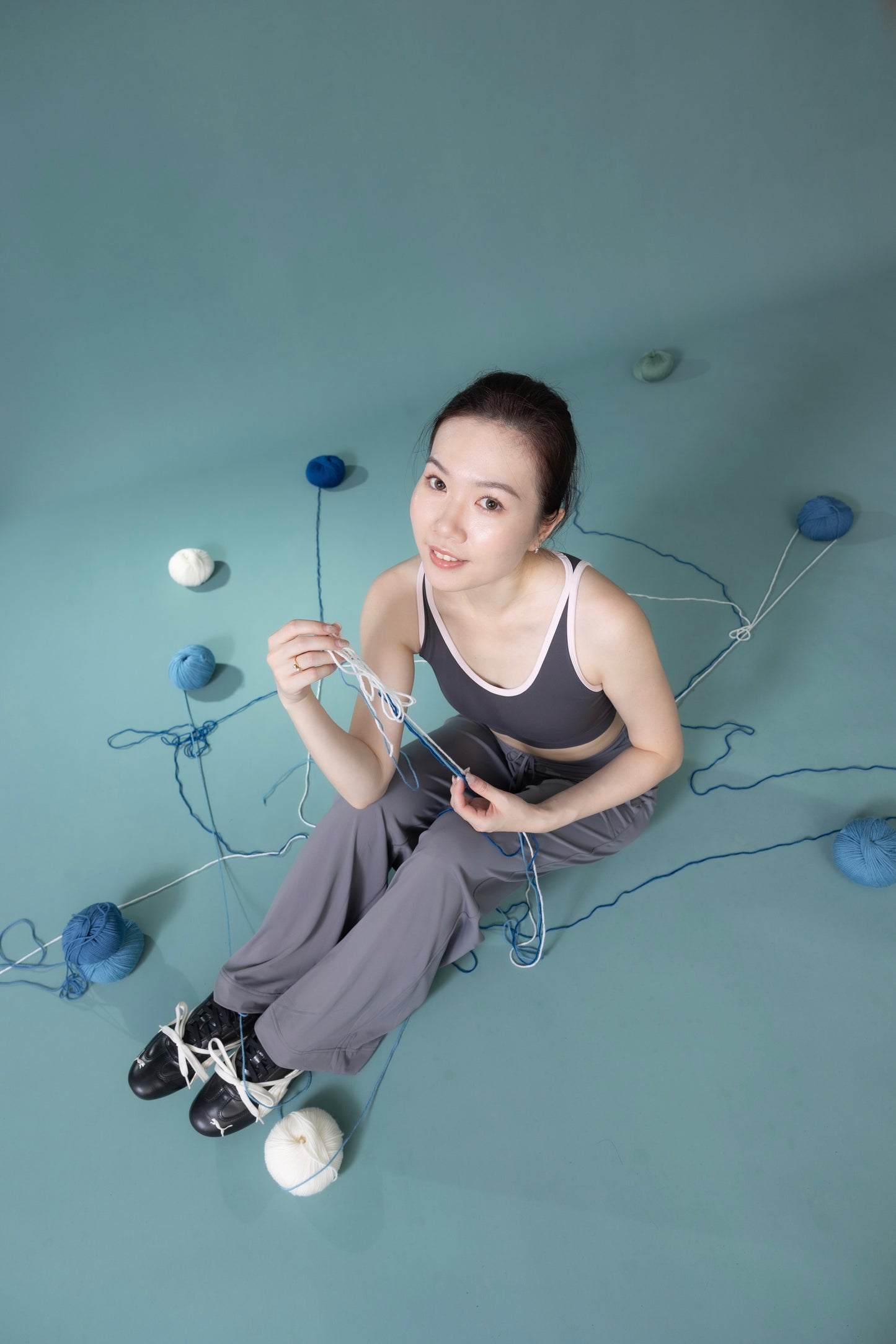 霧藍暖息_Bra Top