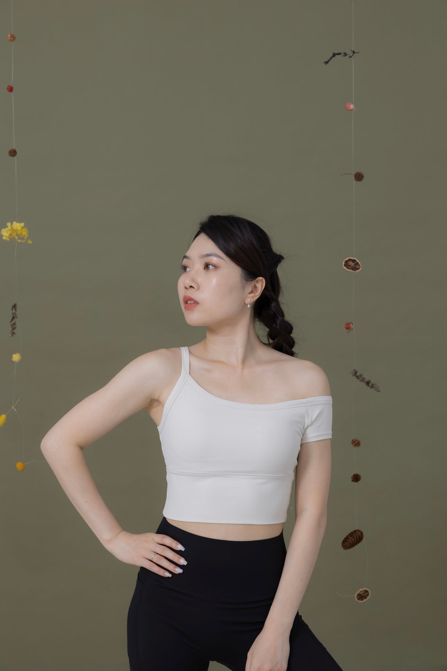 奶霧午後_不規則Bra Top