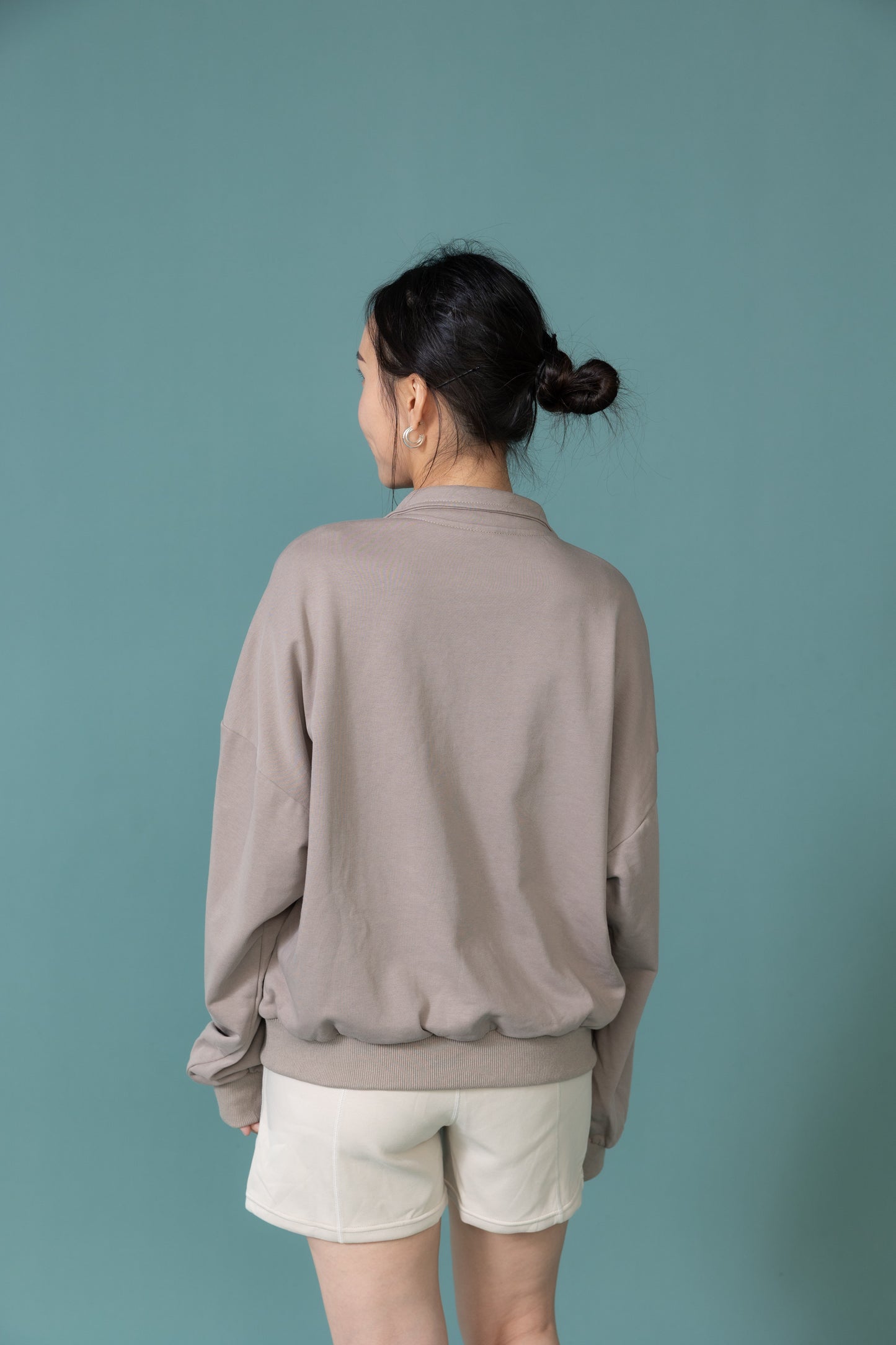 預購/栗風和煦__秋冬休閒衛衣拉鍊防風