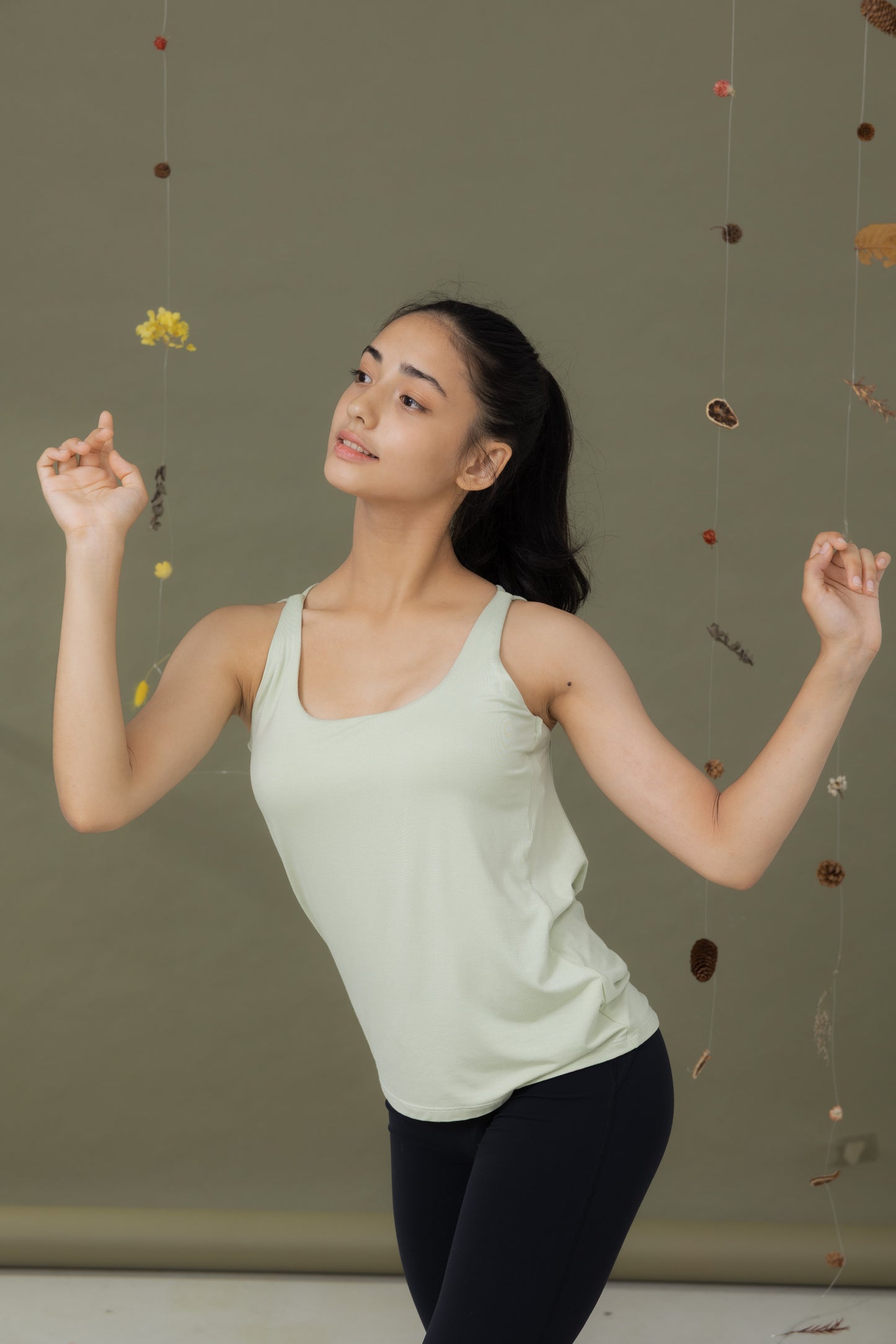 落葉層層＿休閒罩衫Bra Top