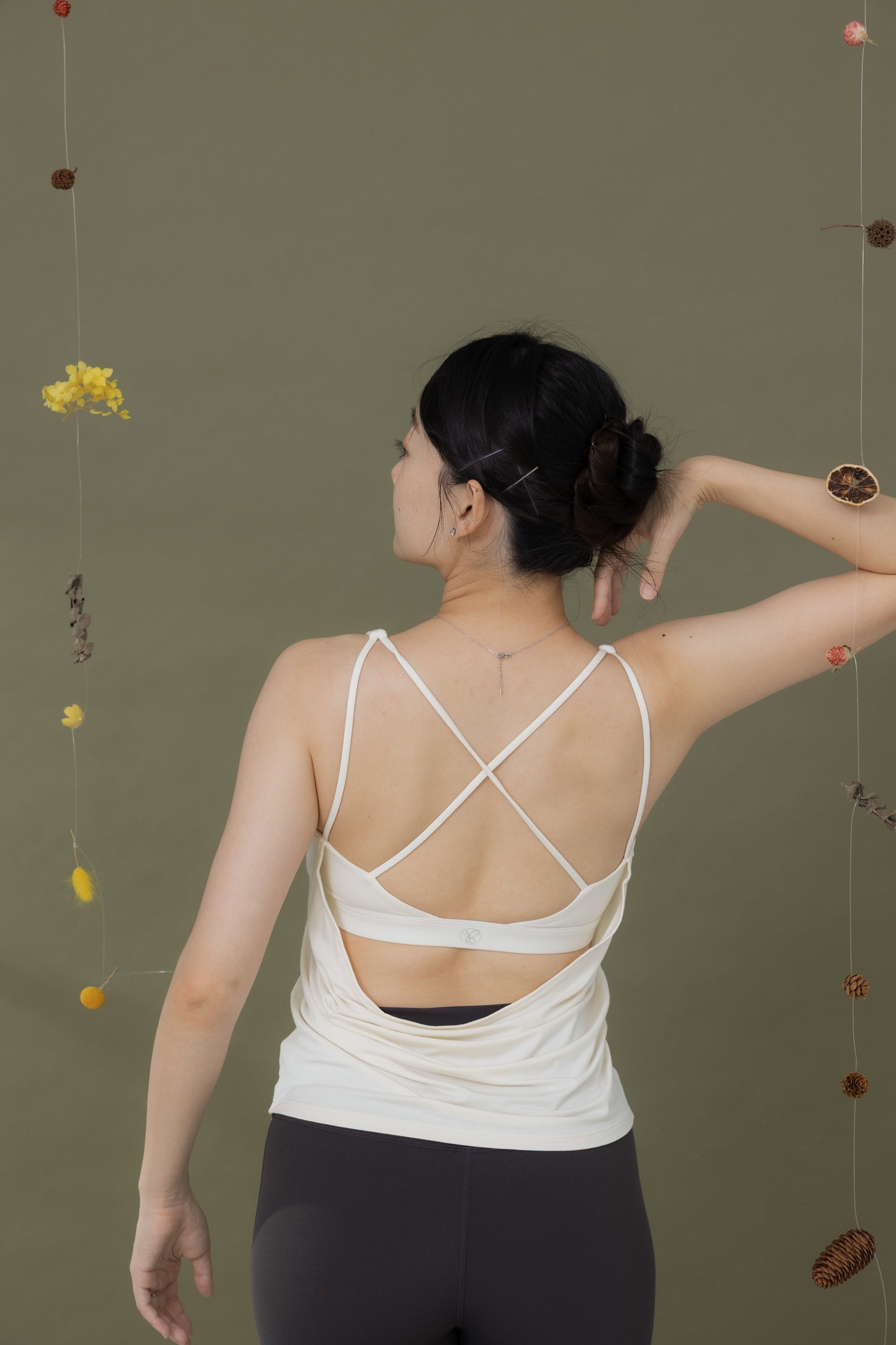 落葉層層＿休閒罩衫Bra Top