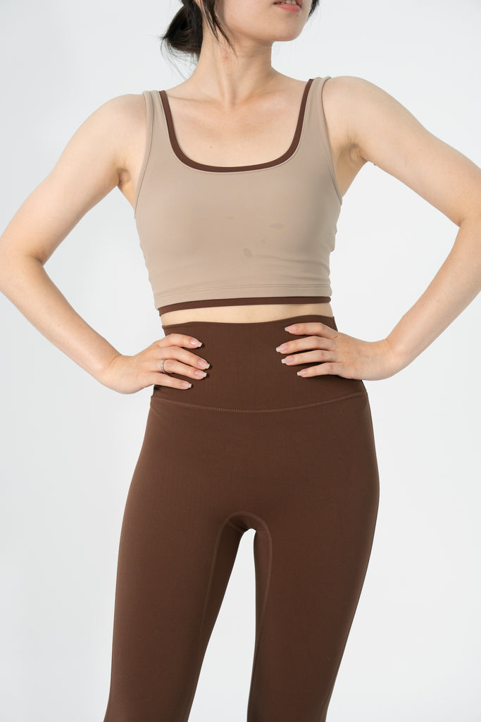Pre-order/Super cool contrasting color Bra Tops 